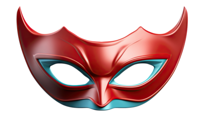 Superhero mask, cut out