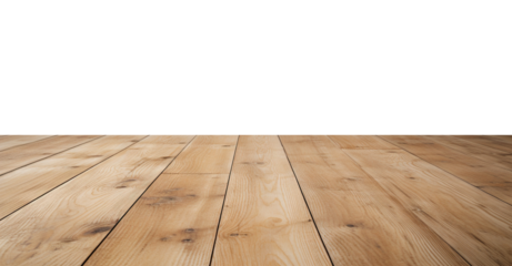 Warm tones of polished wooden floorboards, cut out