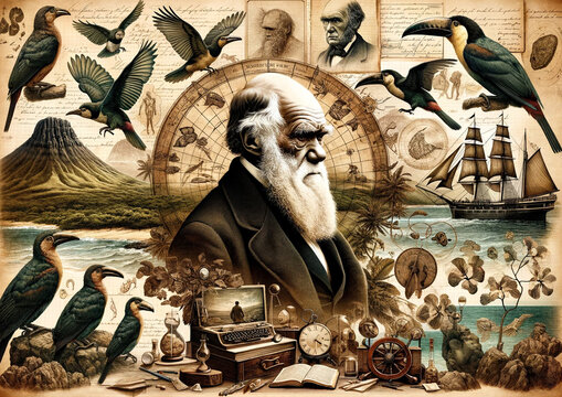 The Voyage of Discovery: Charles Darwin's Legacy Reimagined Through AI