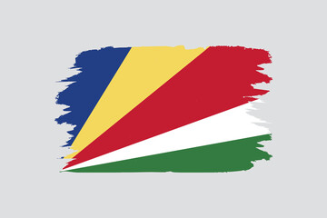 Official vector flag of Seychelles