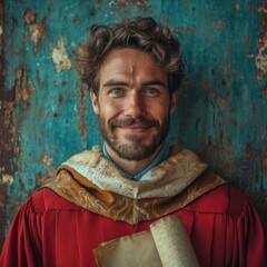 Fototapeta premium Academic Excellence Portrait