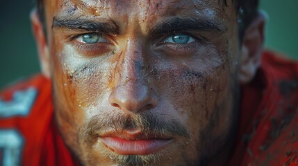 Football Team Captain Portrait