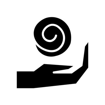 recommend clip art: care hypnosis solid icon