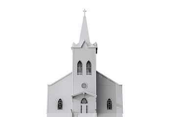 Presbyterian church isolated on transparent background - 747033287
