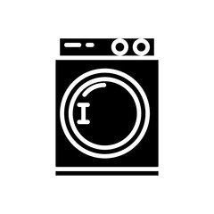 washing machine solid icon