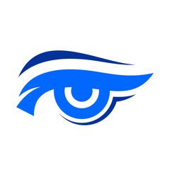 Eye Vector Logo Design Template