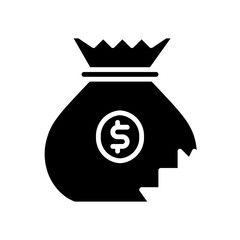 bag damaged solid icon
