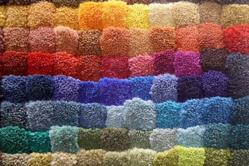 Yarn Rainbow colors. All colors. Yarn for knitting. Skeins of yarn. 