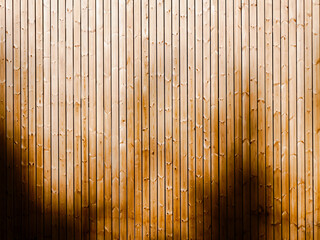 Striped wood background with abstract shadows