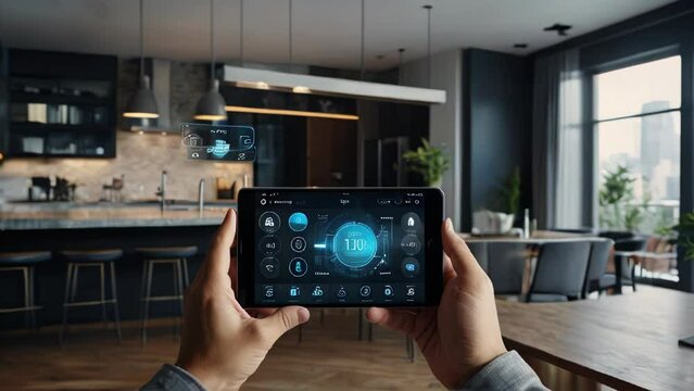 Modern smart home management system using augmented reality, smart building