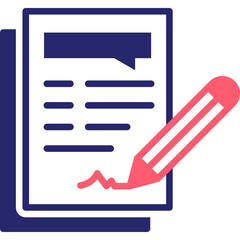 Obraz premium Copywriter Icon