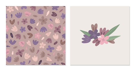 Lavender cute cards