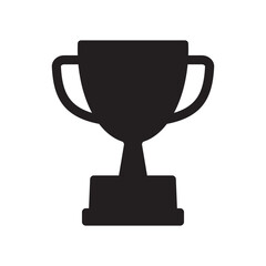 Trophy icon. Trophy cup, winner cup, victory cup vector icon. Reward symbol sign for web and mobile.