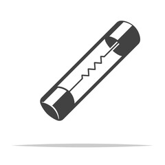 Electrical fuse icon transparent vector isolated - 747046233