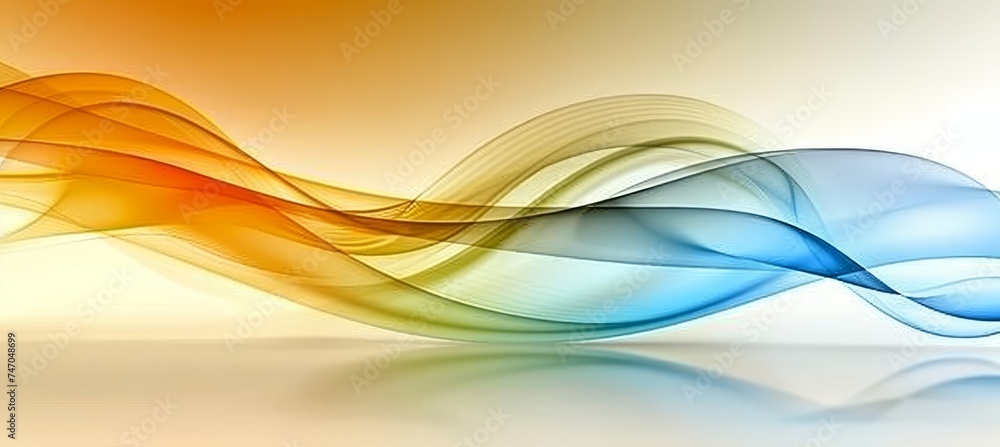 Poster vibrant rainbow colorful wave background for design projects abstract waves pattern