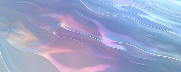 Fototapeta premium Mesmerizing Dance of Colors and Light Waves