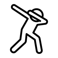 dance outline icon