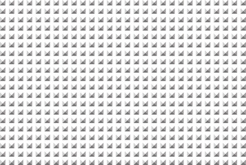 Fototapeta premium Abstract pattern. Pyramids on a transparent background. White black. Flyer background design, advertising background, fabric, clothing, texture, textile pattern.