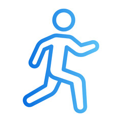 man gradient icon