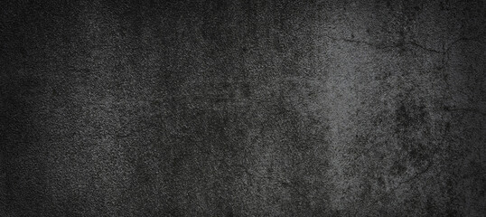 black concrete floor  wall texture, dark rough background, old background with black color.