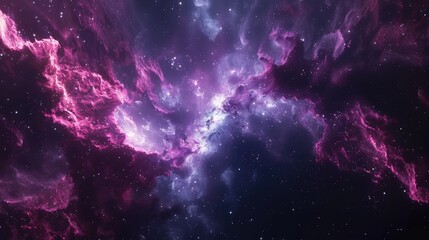 Galactic Fantasia Background: Composition of Abstract Cosmic