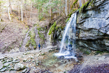 Cascade de la Fauge &agrave; Villard-de Lans 