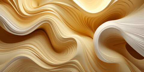 Abstract background with surrealistic forms, generative AI