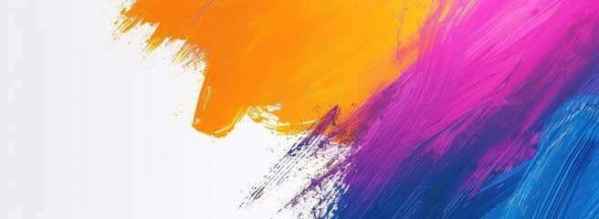 Colorful abstract paint splatter artwork