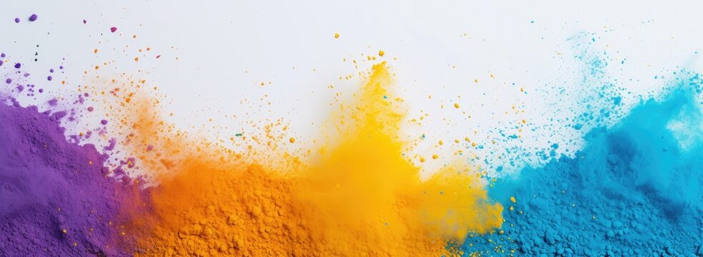 Colorful Powder Explosion