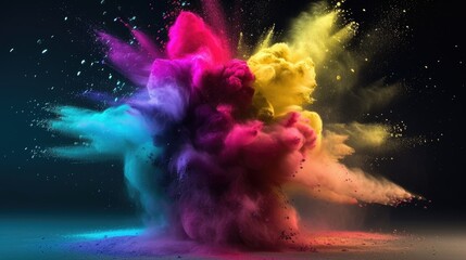 Explosion of color