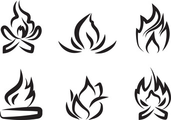 Fire icons