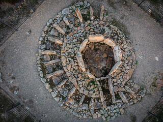 Ca na Costa Megalithic Sepulcher, Parque Natural de Ses Salines de Ibiza y Formentera, Formentera,...