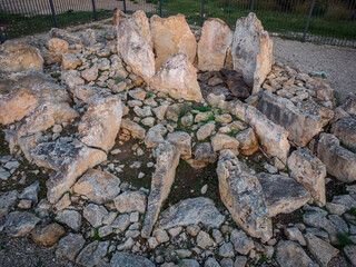Ca na Costa Megalithic Sepulcher, Parque Natural de Ses Salines de Ibiza y Formentera, Formentera, Pitiusas Islands, Balearic Community, Spain