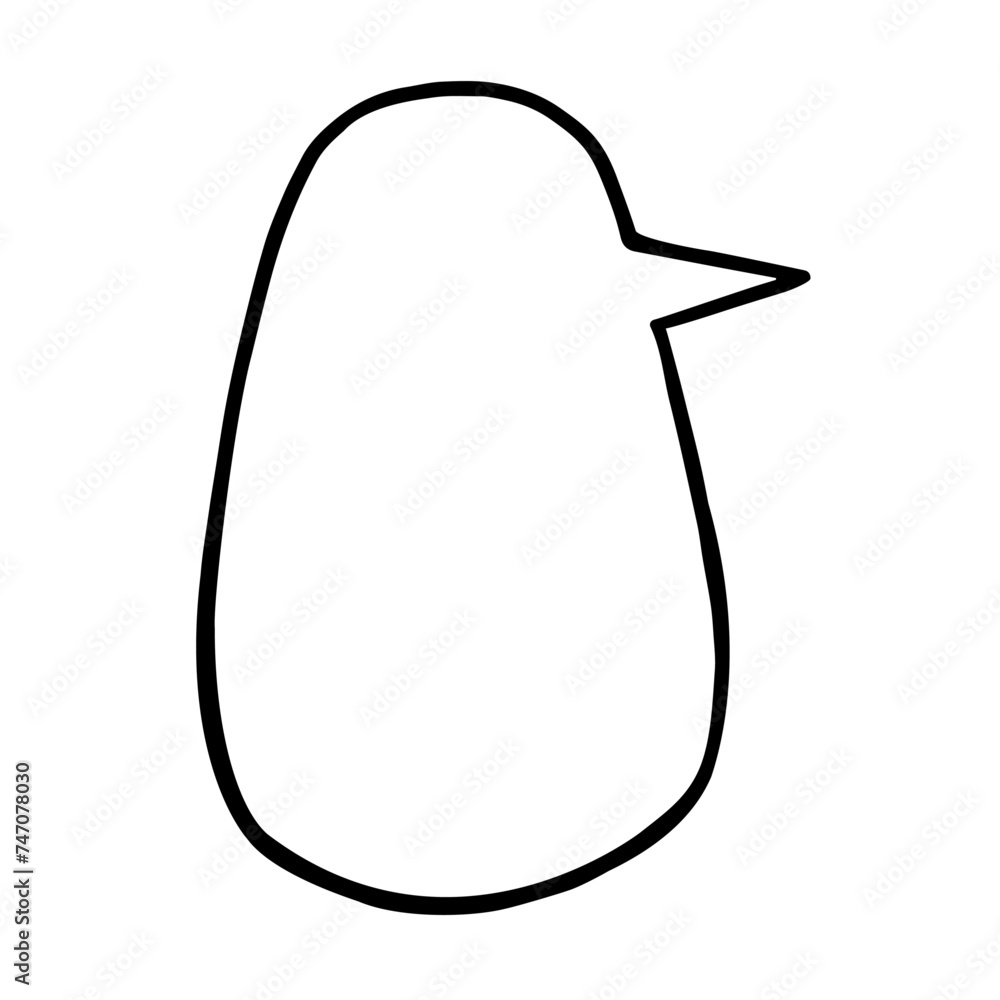 Canvas Prints Vector Comics Speech Bubble Shape Object