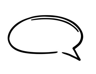 Vector Comics Speech Bubble Shape Object