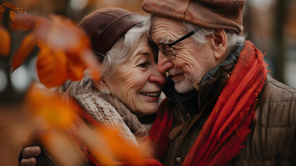 Fototapeta premium A heartwarming reunion, with emotional embraces and tears of joy as the background, during a long-awaited gathering of loved ones