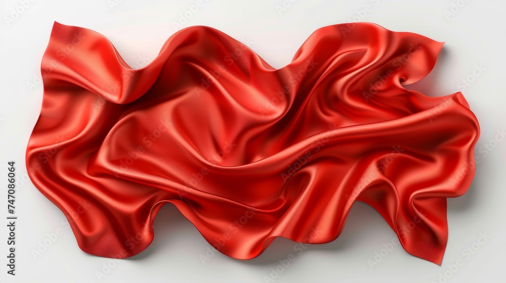 Poster luxurious red silk background with delicate texture for elegant designs and concepts