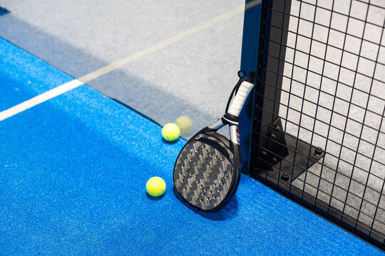 paddle balls and racket. sport