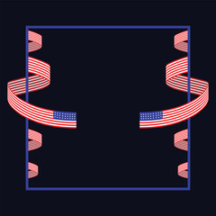 D-Day element frame design template