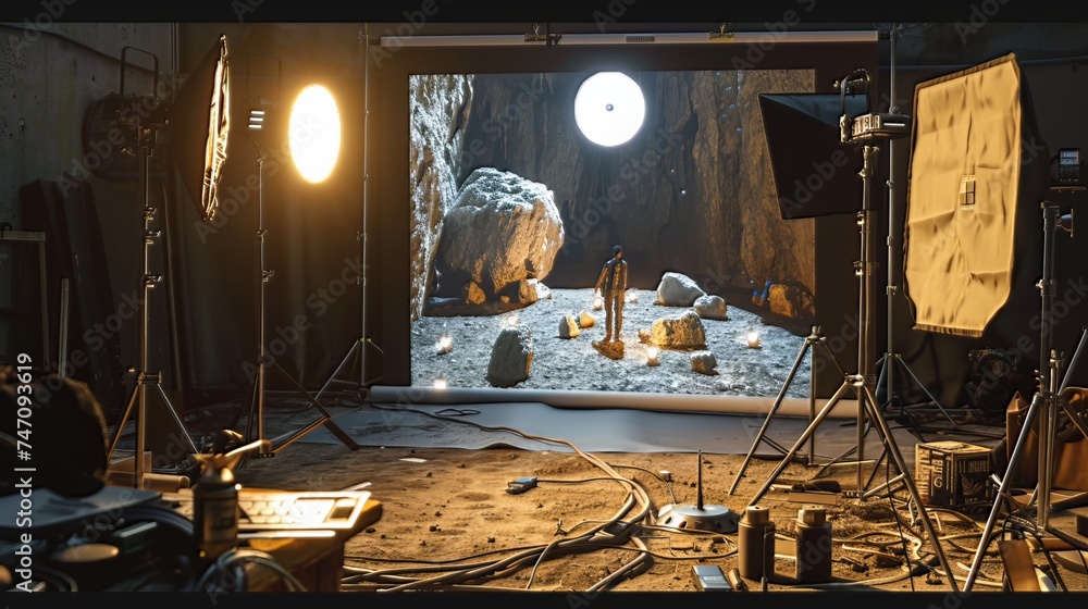 Poster lighting: create a lighting setup to determine how the model will appear under different lighting co