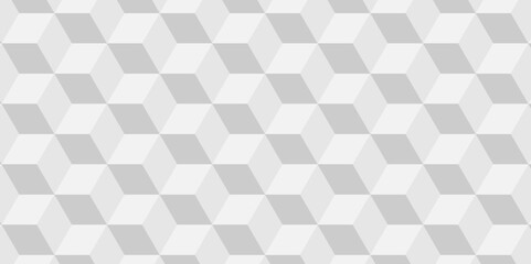 Minimal modern cubes geometric tile and mosaic wall grid backdrop hexagon technology wallpaper background. White and gray geometric block cube structure backdrop grid triangle texture vintage design
