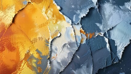 Abstract background of colored oil paints on a palette close-up