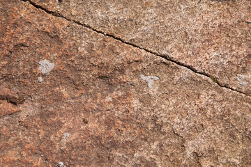 texture of stone with crack