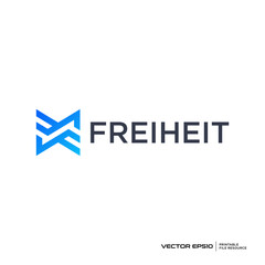 Letter X logo vector illustration