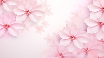 Fototapeta na wymiar Background with pink blossom bloom flower, Mother day, Valentine day