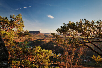 Saxon Switzerland - Elbsandsteingebirge - Sächsische Schweiz - Deutschland - Sachsen - Gebirge -...