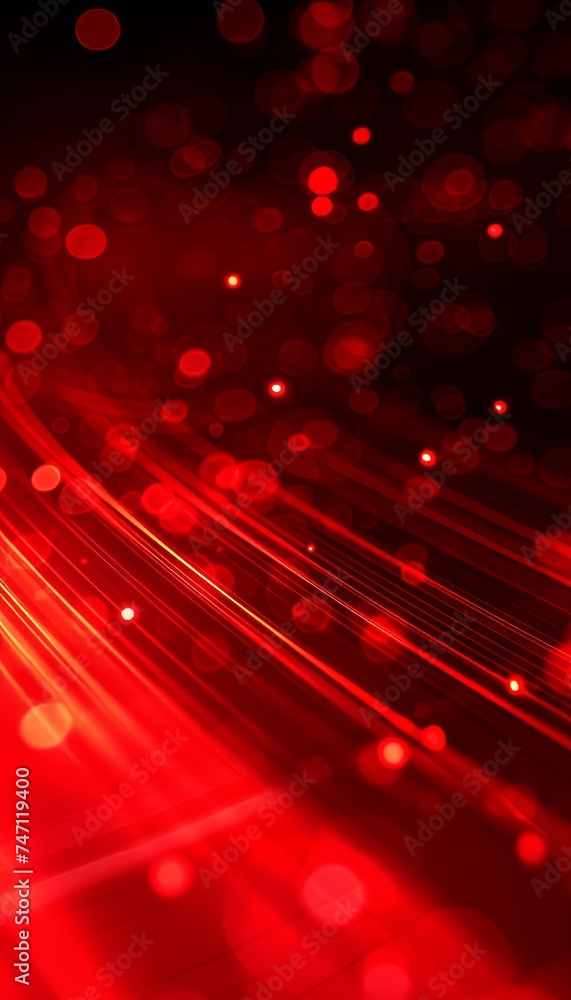 Poster sumptuous red silk fabric texture for creating a delicate and elegant background design