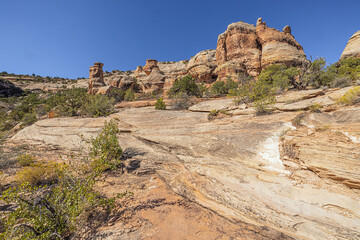 Along the Devil's Kitchen Trail in the Colorado National Monument