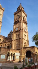 Fototapeta premium Bhuj, Gujarat India - Feb 19 2024: Prag Mahal or Parag Palace in Bhuj Gujrat.