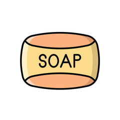 Soap icon vector stock illustration